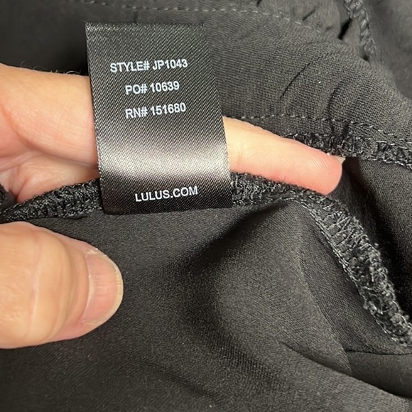 Storia,Black Lightweight Cocktail Pants, Pockets, Side Zip, Excellent Condition - Picture 9 of 10